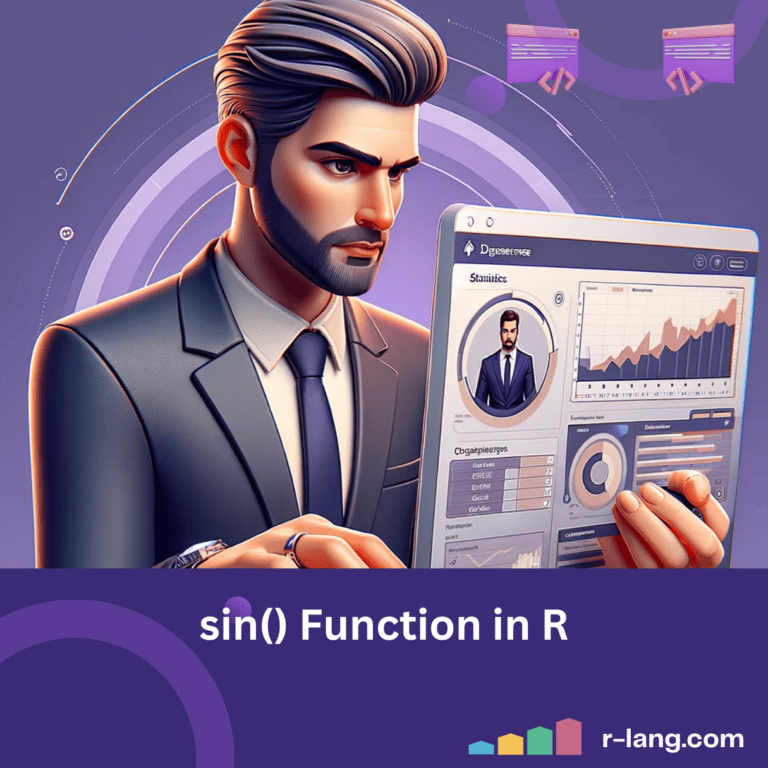 sin() Function in R
