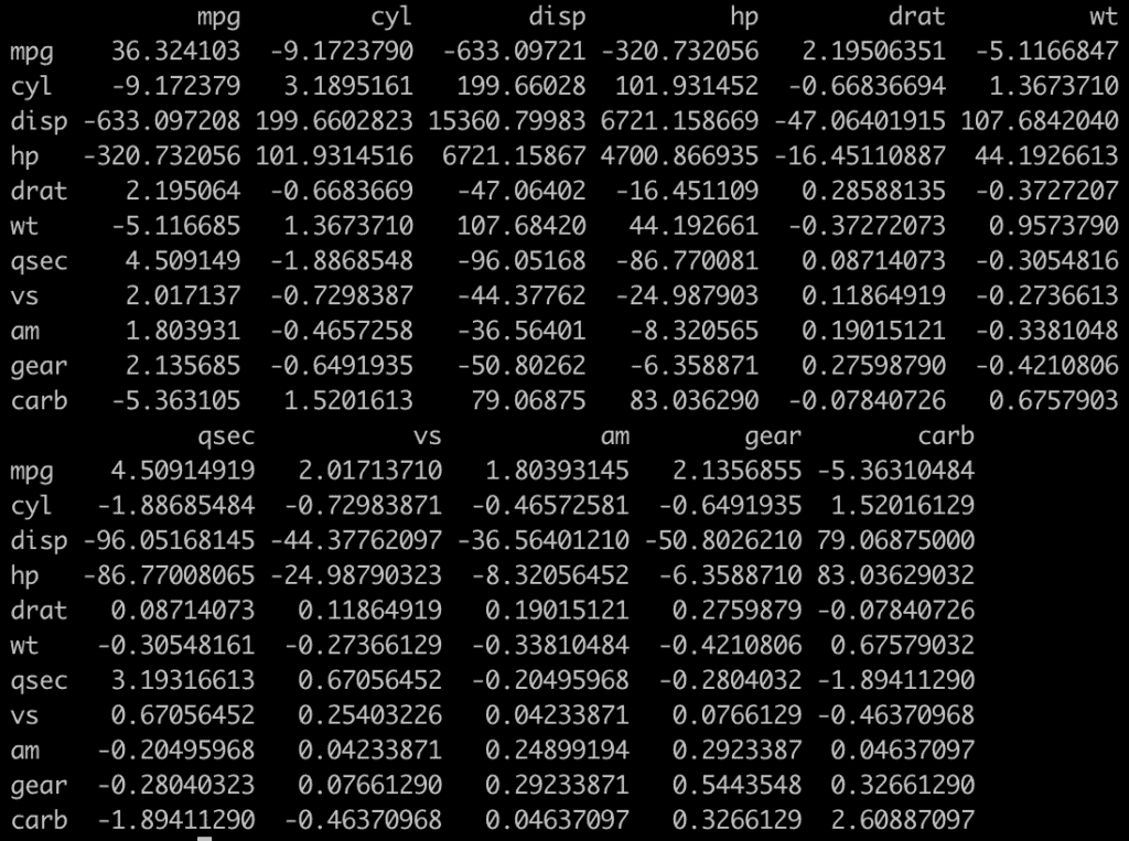 how-to-create-a-covariance-matrix-in-r