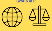 Calculating minimum value by group in R Data Frame