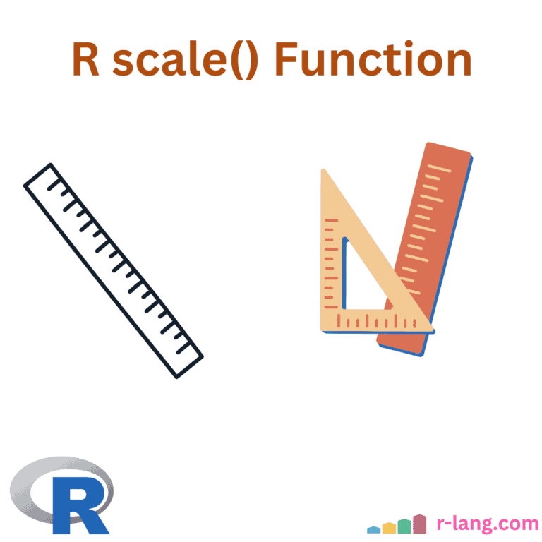 R scale() Function